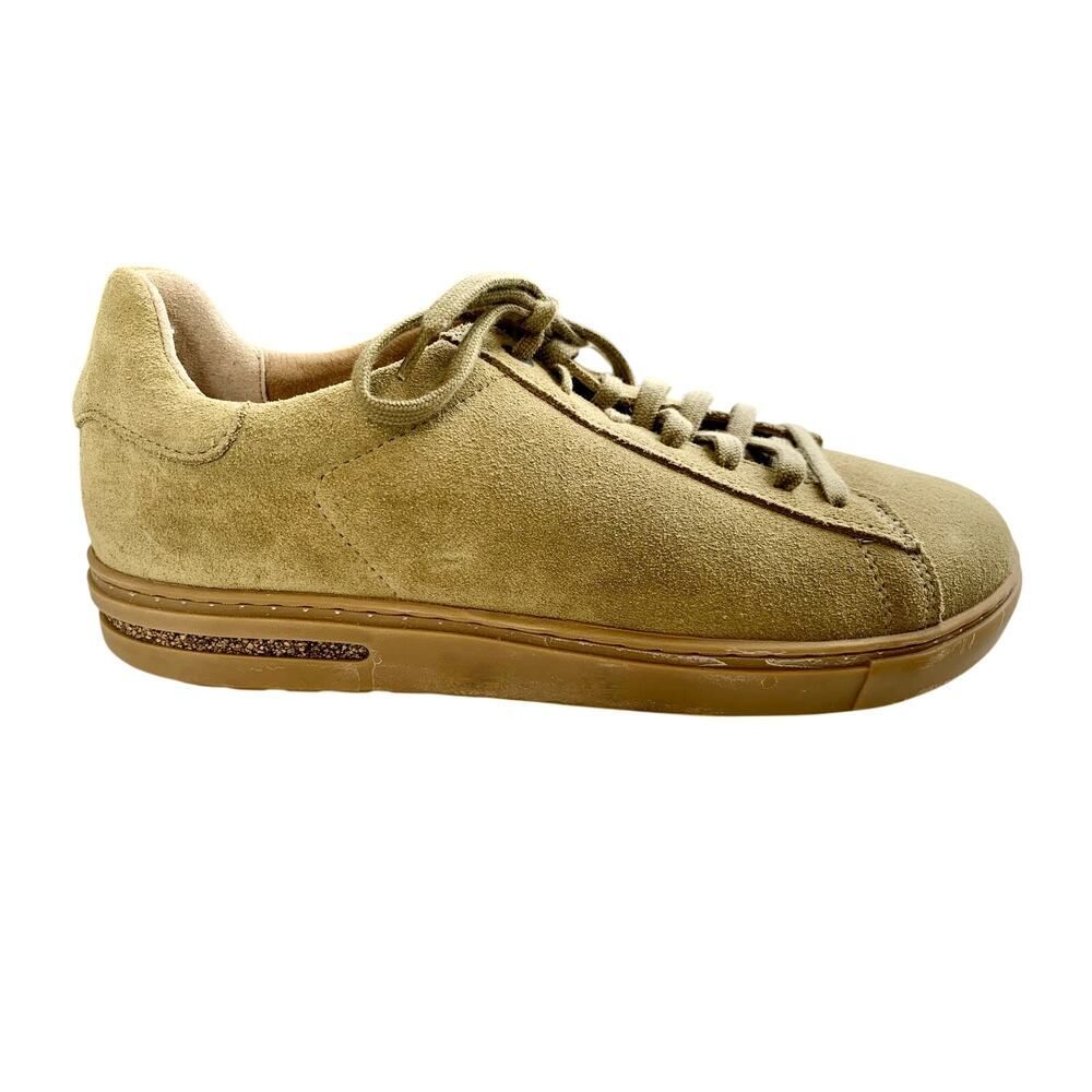 NEW Birkenstock Bend Low Suede Sneakers Khaki Size EU 41/ Womens 10